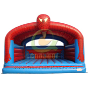 inflatable spiderman bouncer